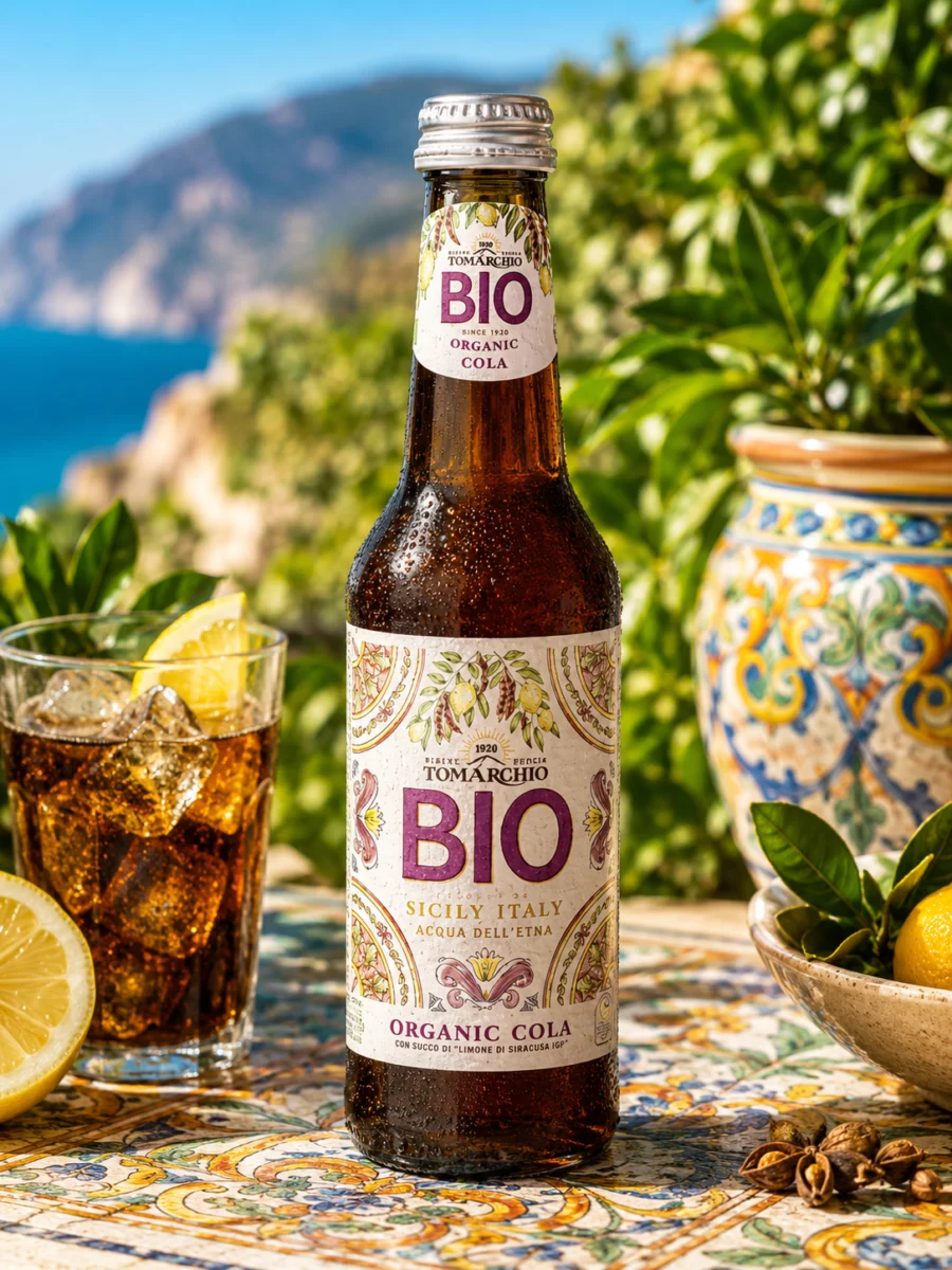 Organic Cola Bio Tomarchio boisson italienne