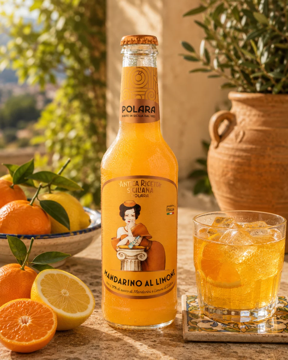 Boisson mandarine citron Polara