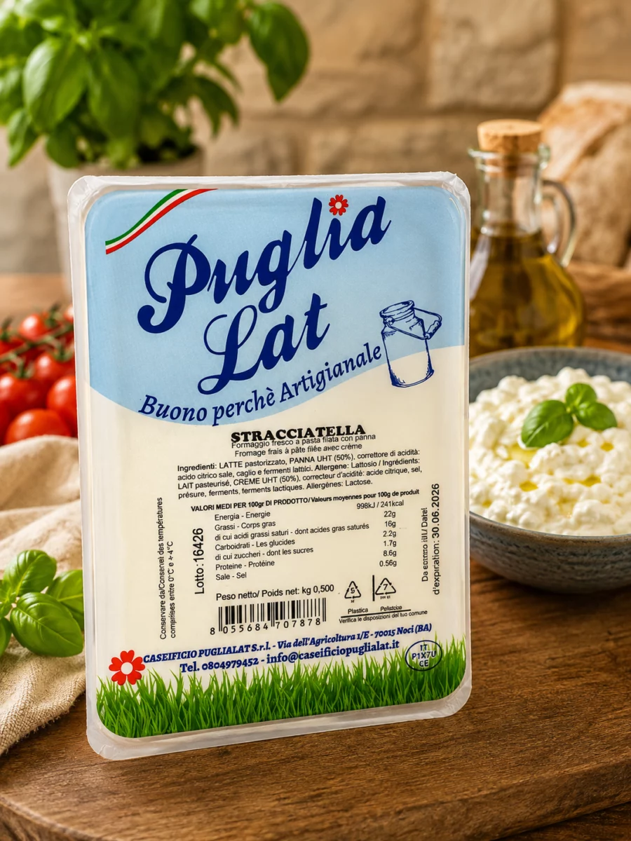 Stracciatella italienne pour professionnels