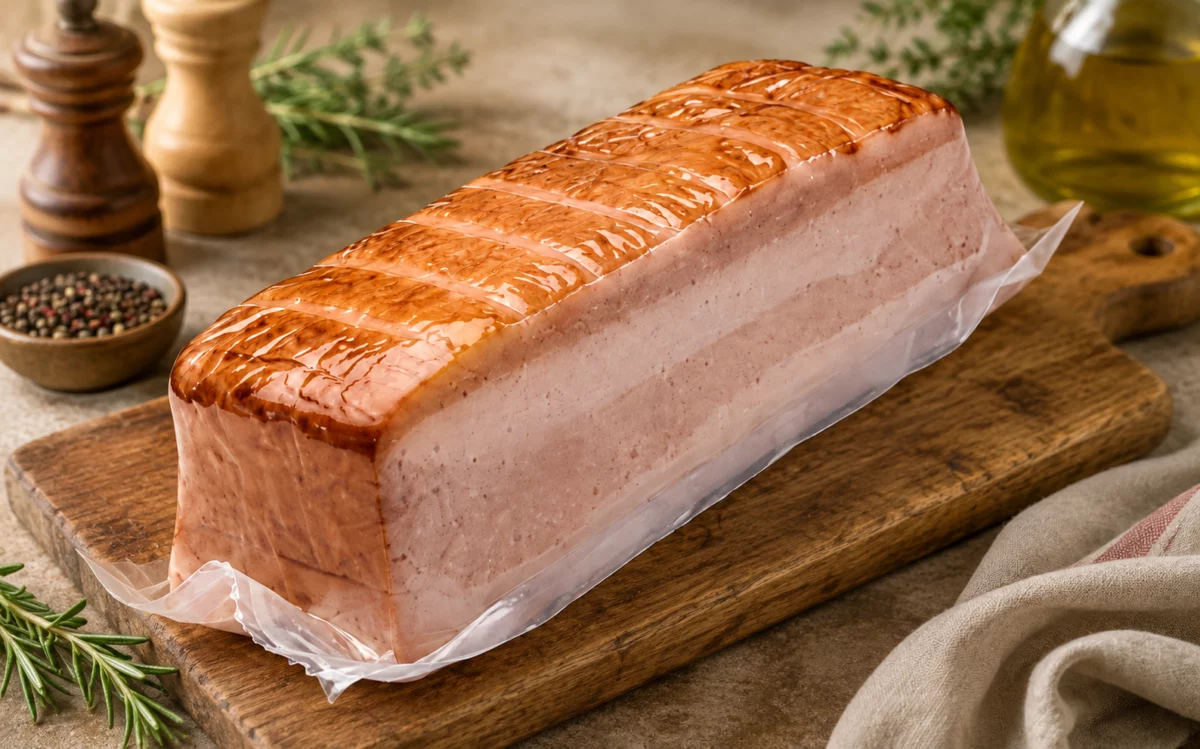Bacon de poulet halal fumé pour professionnels