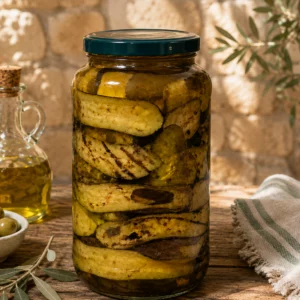 Aubergines grillées en lamelles pour professionnels